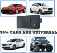 Car Leather Sun Visor Organizer