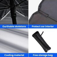 Sunshade 4 Car Sun Shade Umbrella